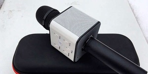 Беспроводной микрофон для караоке со скидкой до 51%